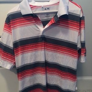Men’s Adidas short sleeve pure motion polo.
